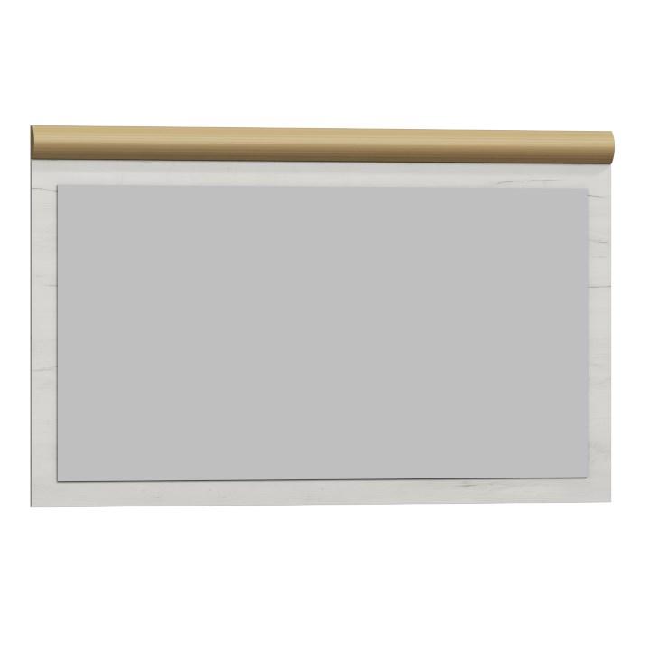 Zrkadlo K - 14, dub biela / dub zlatý, KATY K - 14