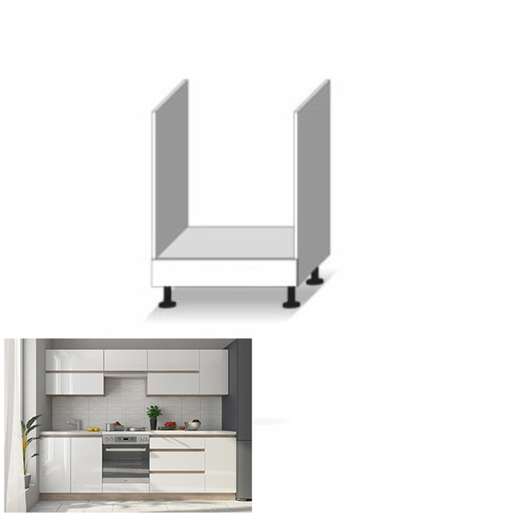 LINE WHITE D60 KU  BIELA HG /DUB SONOMA