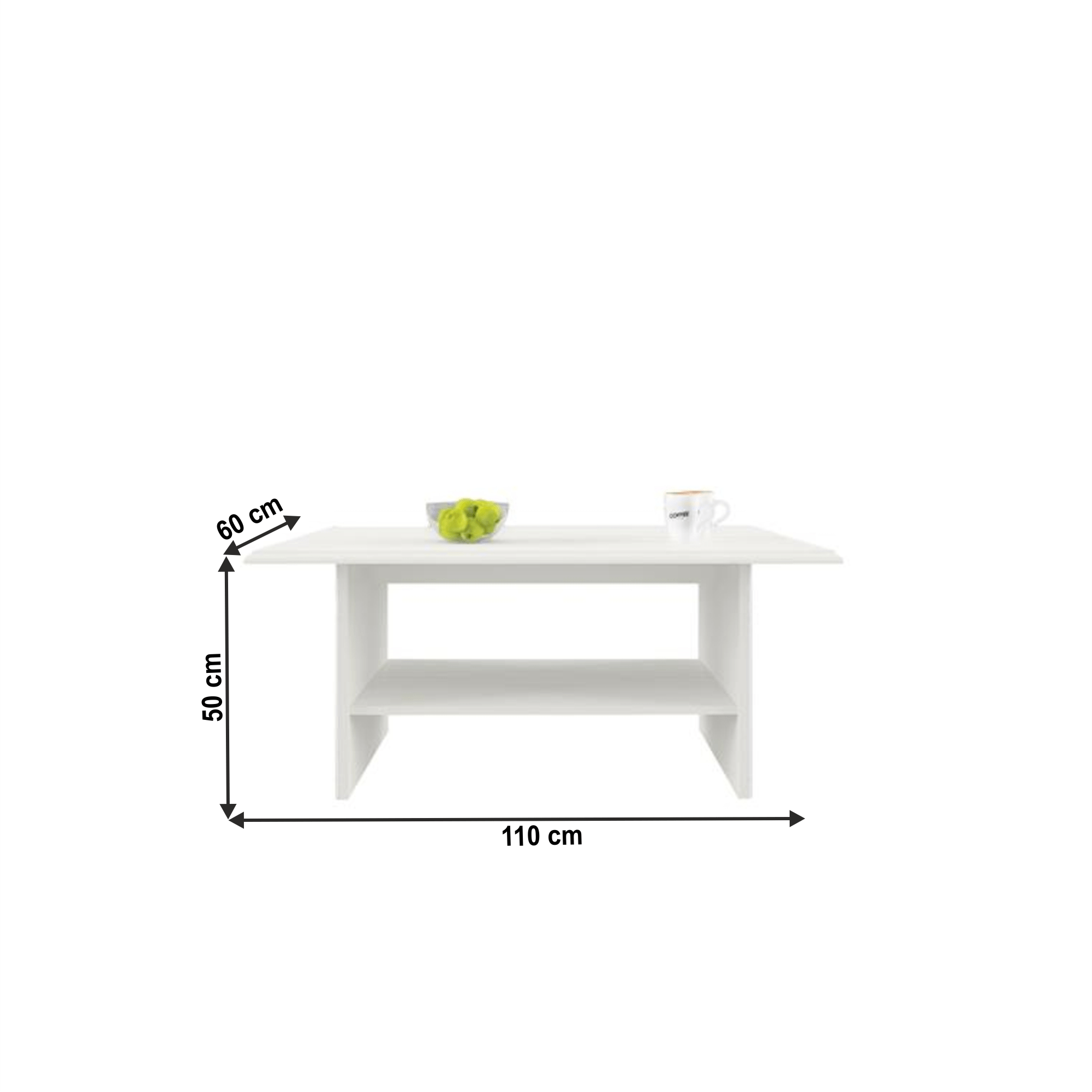 Konferenční stolek 110, woodline krém, TIFFY 12