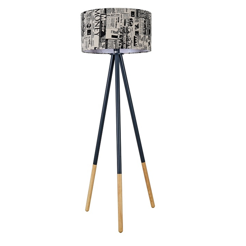 CINDA STOJACA LAMPA TYP 6 YF6253 CIERNA DOPREDAJ