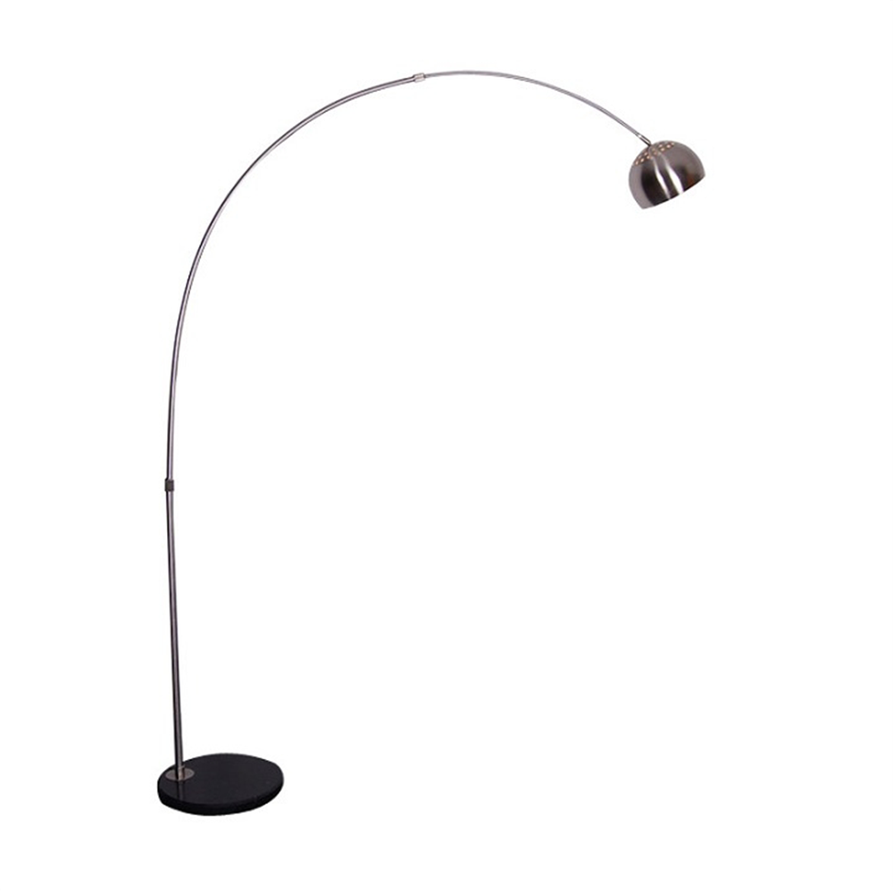 CINDA STOJACA  LAMPA TYP 15 F1034-S  NIKEL+CIERNA