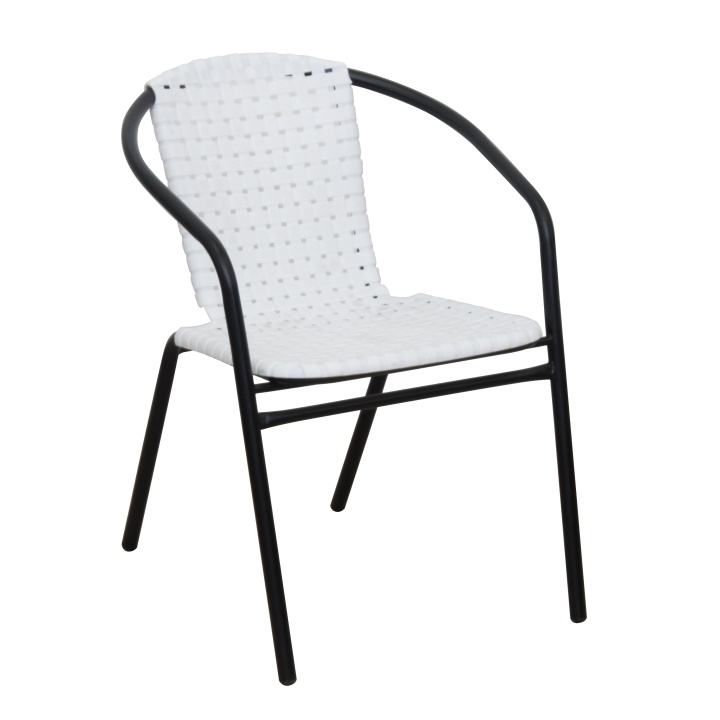 BERGOLA STOLICKA CDC-001P BIELA PLAST+CIERNA OCEL