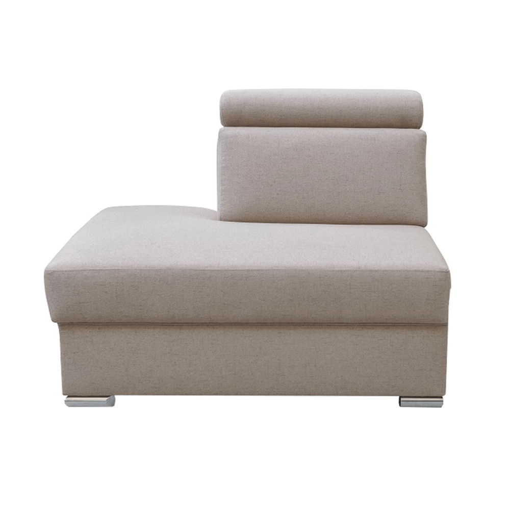 Otoman OTT MINI k luxusnej sedacej súprave, béžová, ľavý, MARIETA