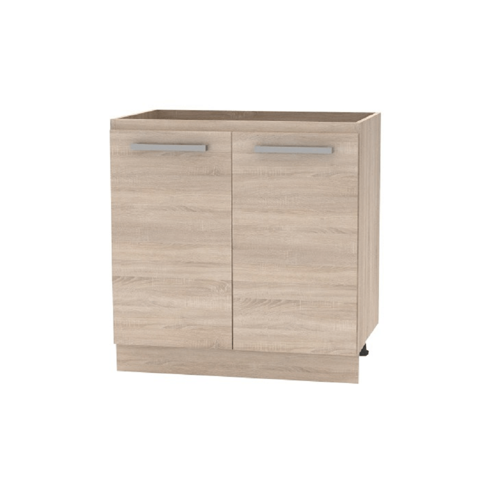 Spodná skrinka 80  2 DV, dub sonoma, NOVA PLUS NOPL-060-0S