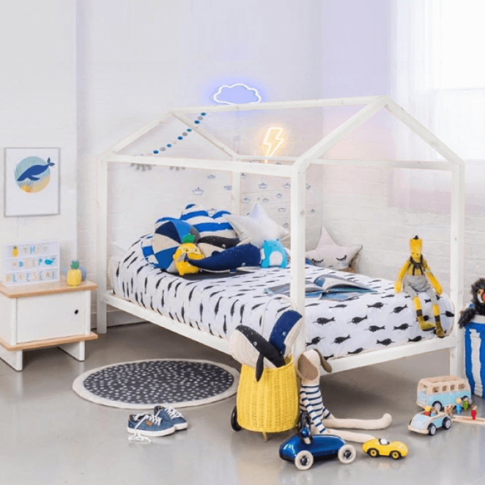 IMPRES-MONTESSORI  POSTEL+ROST 90X200 BIELA B1204