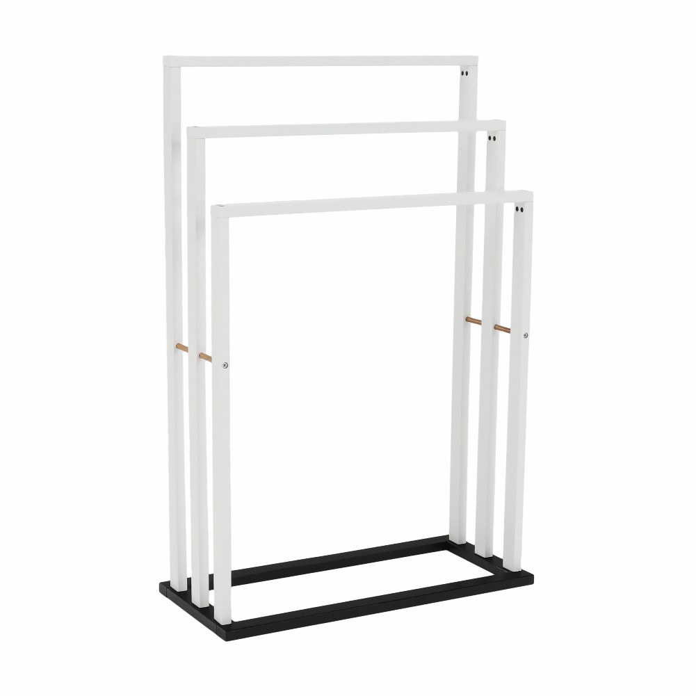 KOMO NEW STOJAN NA UTER. MDF BIELA+CIERNA SL-15065