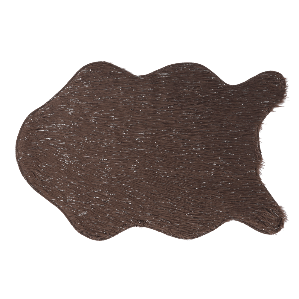 FOX TYP4  UM. KOZUSINA 60X90 CM TAUPE+STRIEBORNA