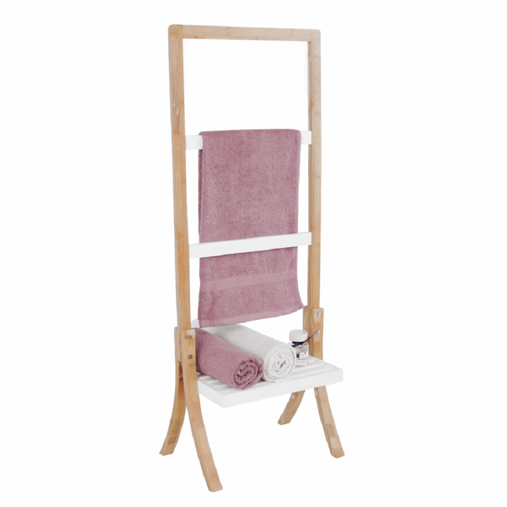 TENS STOJAN NA UTERAKY  MDF+BAMBUS SL-19020