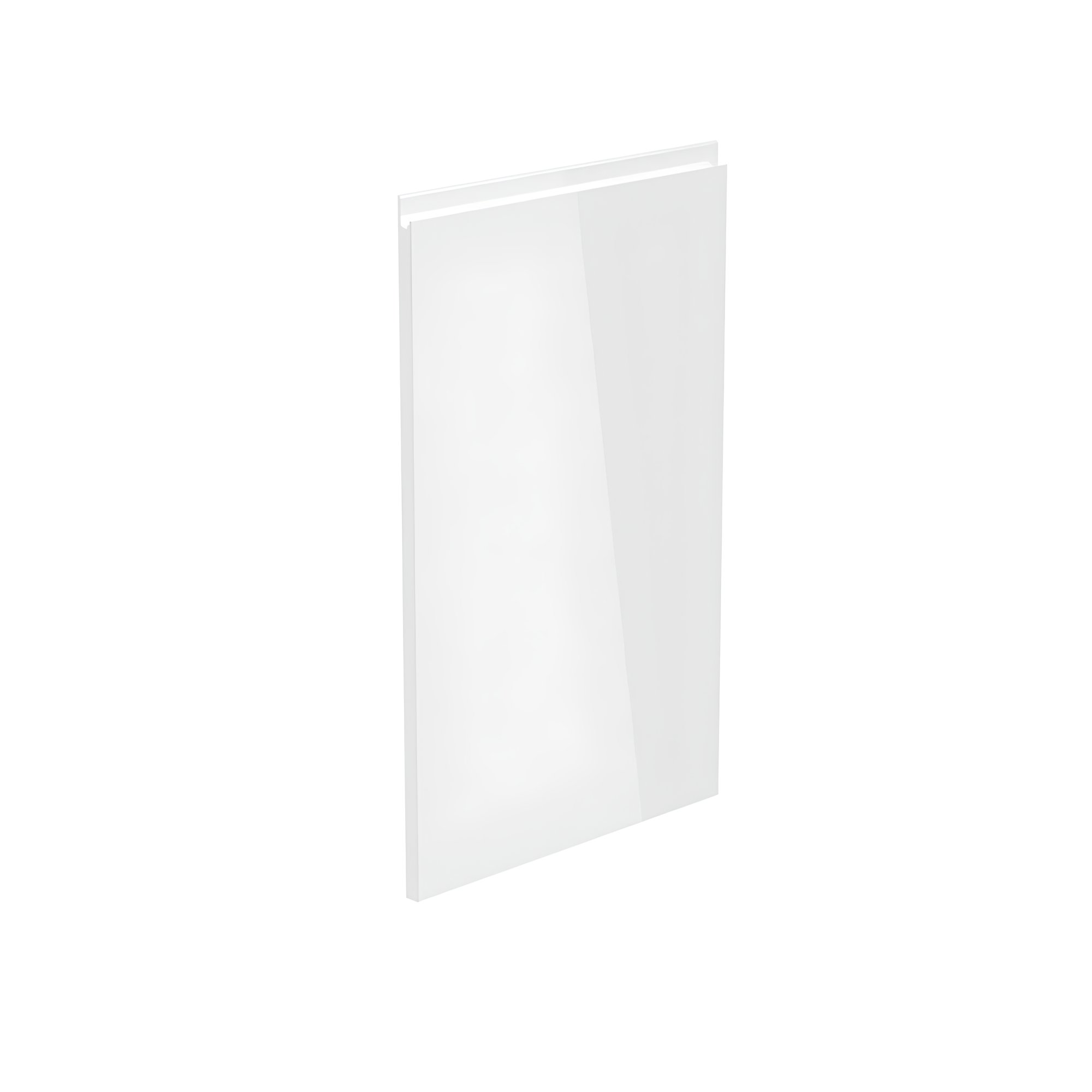Dvierka na umývačku riadu, biela extra vysoký lesk HG, 59,6x71,3, AURORA