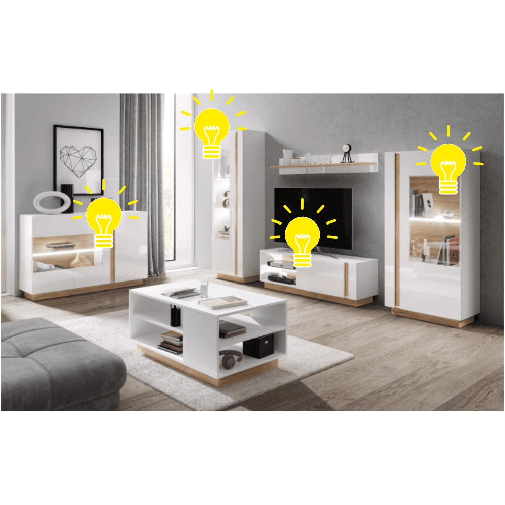 CITY LED OSVETLEN 1B DO RTV 138/187, VITRINY 72/96
