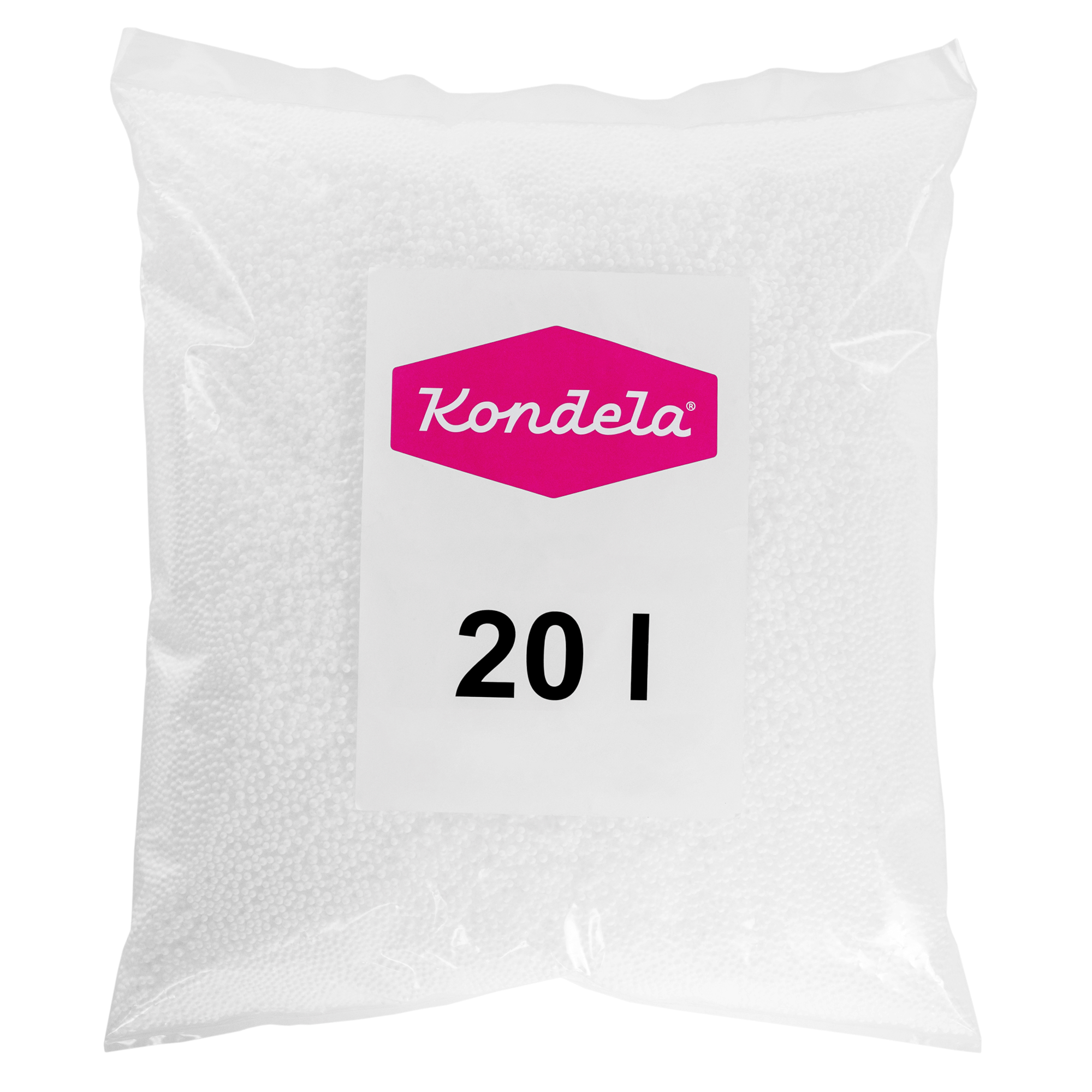Náplň do sedacích vakov, EPS polystyrénové guľôčky, balenie 20 l