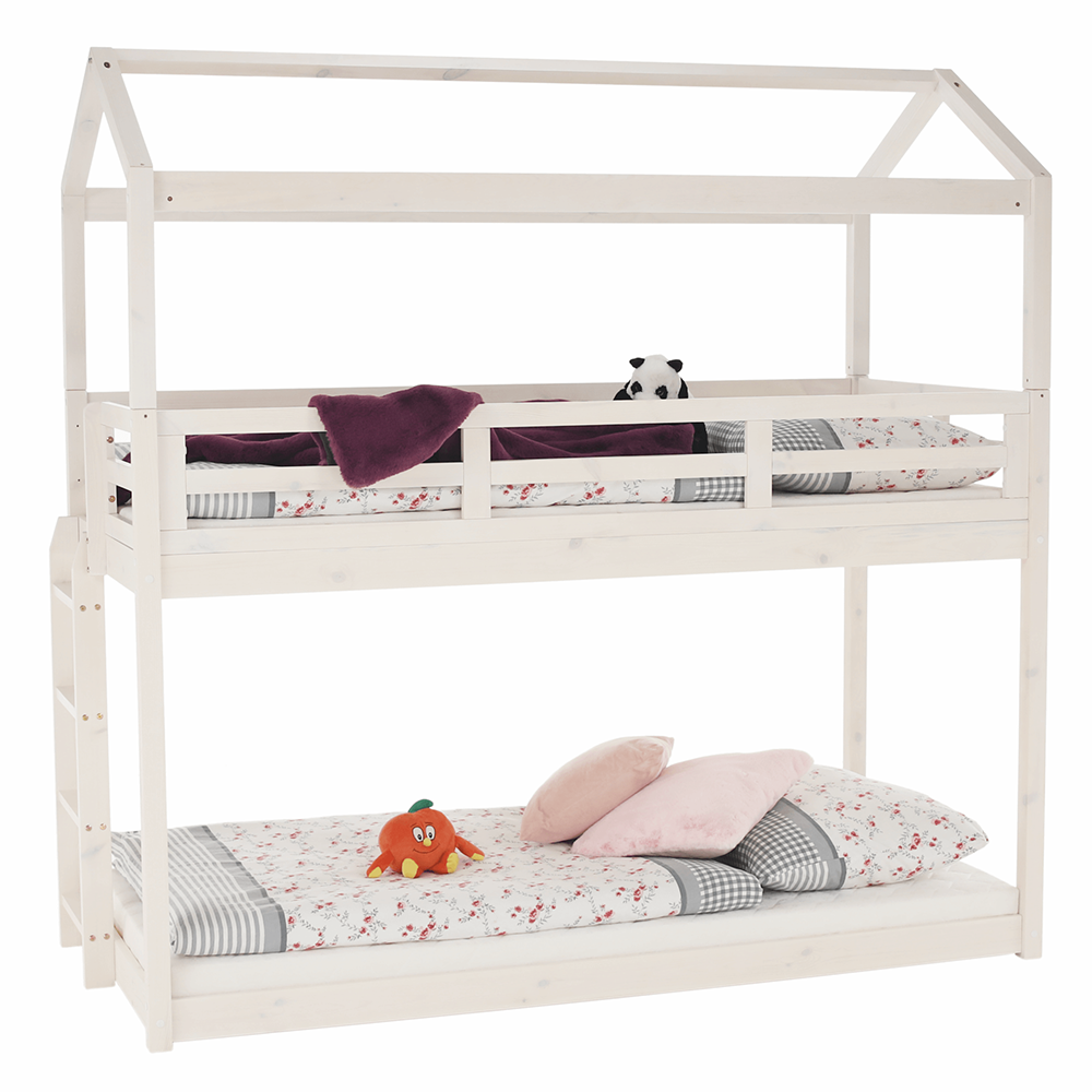 ZEFIRE POSCHODOVA POSTEL PRIRODNA 90x200 B 12026