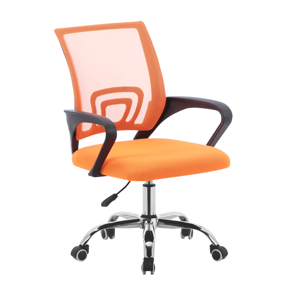 Kancelárska stolička, oranžová/čierna, DEX 2 NEW - lacno