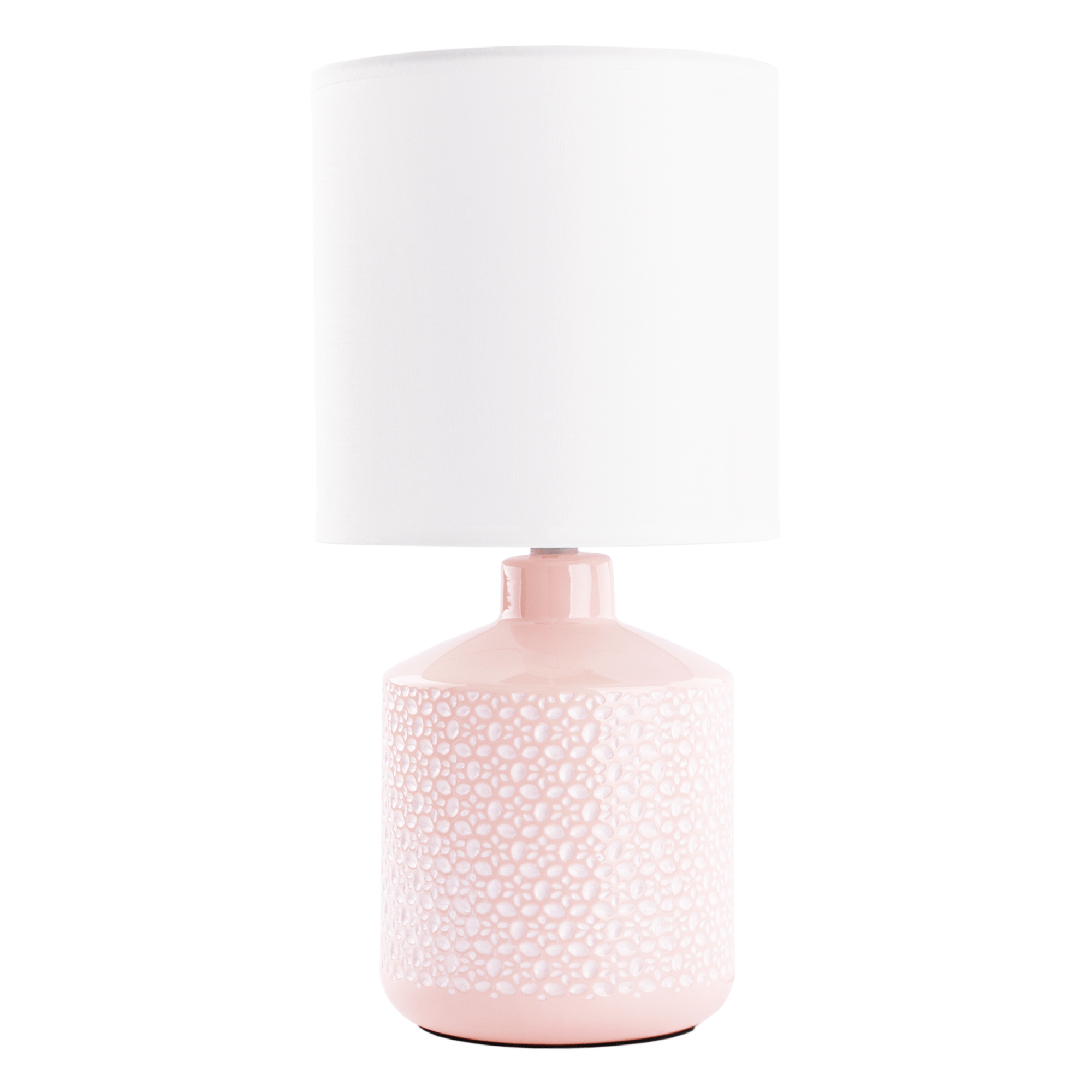 Stolná lampa, biela/ružová, OFRED
