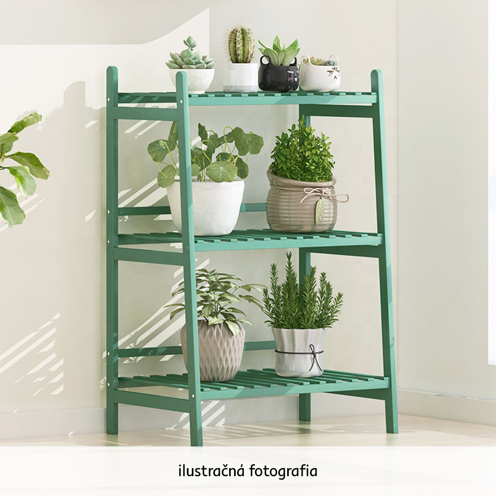 Skladací regál, mentolová zelená, NEPEL TYP 3 + darček