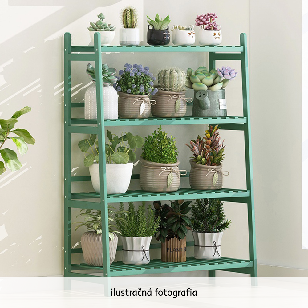 Skladací regál, mentolová zelená, NEPEL TYP 4 + darček