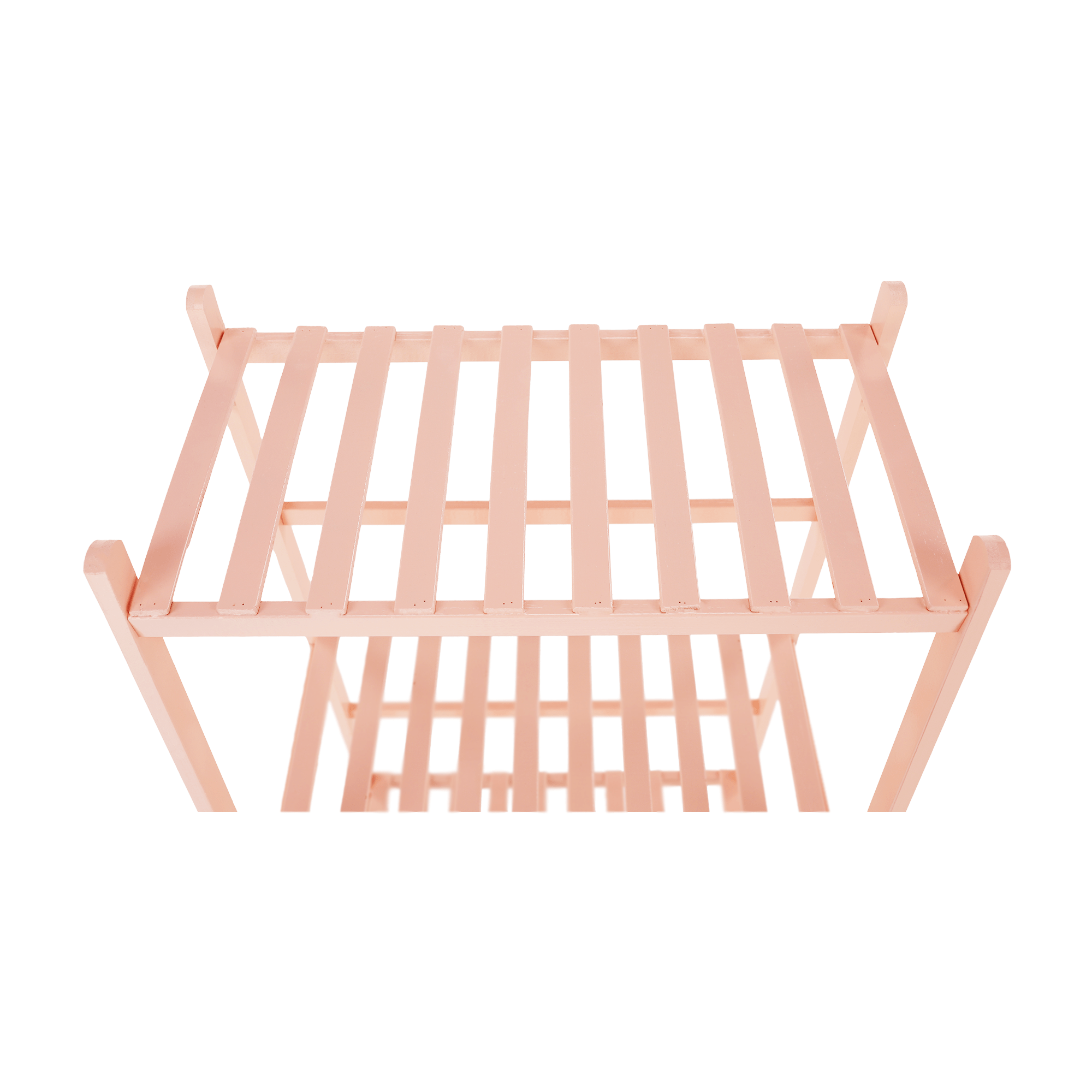 Skladací regál, ružová, NEPEL TYP 4 + darček